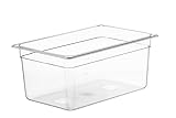 LIPAVI Sous Vide Container - Model C15 - 18 Quarts - 17.6 x 11.4 Inch - Strong & Clear See-through Polycarbonate - Matching L15 Rack and Tailored Lids for virtually every circulator sold separately.