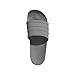 adidas Men's Adilette Comfort Slides Swim Shoe, Grey/Grey/Grey, 11