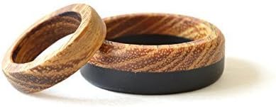 Wooden Ring Set, Wooden Wedding Rings, Natural Wedding Bands, Natural Rings, Wooden Jewelry, Natural Jewelry, Gift For Her
