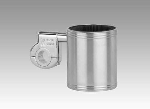 Kruzer Kaddy Motorcycle Drink Holder - Stainless Steel