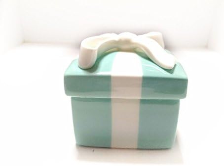 Amazon ティファニー Tiffany 小物入れ ライトブルー 白 中古 服 ファッション小物 通販