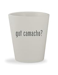 Kitchen: got camacho? - White Ceramic 1.5oz Shot Glass - Molandra Products