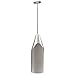 K-Home Electric Milk Frother - Handheld Battery Operated Electric Foam Maker For Coffee, Latte, Cappuccino, Hot Chocolate, With Stainless Steel Whisk by