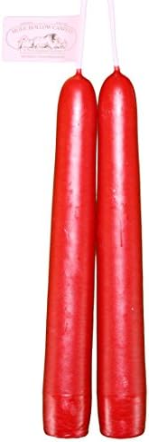 Mole Hollow Taper Pair, Sweetheart Red - 8"