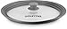 Gourmia GPL9370 Universal Lid for Pots, Pans and Skillets – Tempered Glass with Extendable Silicone Rim - Fits 10.5” to 12.8” Cookware – Steam Vent, Dishwasher Safe, Cool Touch Handle