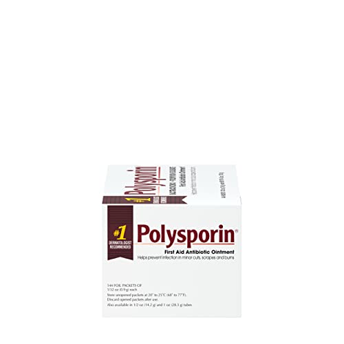 Polysporin First Aid Topical Antibiotic Ointment with Bacitracin Zinc