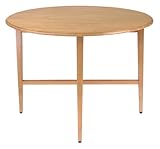Winsome Wood 42-Inch Round Drop Leaf Table (Kitchen)