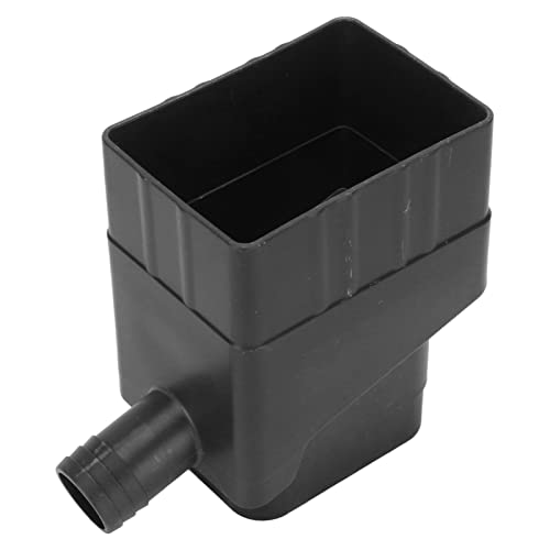 BORDSTRACT Rain Water Collection System, Rain Barrel Diversion Kit to Divert Water with a 40 Inch Hose, Fits 2'' x 3'' Standard Gutter Downspout(Black)
