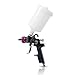 LE LEMATEC HVLP Gravity Feed Air Spray Paint Gun 1.4 mm Nozzle 600 cc Capacity