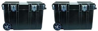 Flambeau 6531BK Rolling Cart Tool Chest with Lift-Out Tray, 31-Inch (2-(Pack))
