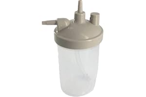 High Oxygen Dry Humidifier Bubbler Bottle Humidity for Oxygen for 8F-5W, 3A, 3AW, 5A Oxygen Concentrator Water Bottle Humidif