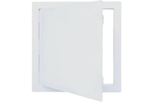 Byson Access Panel High Grade Plastic Inspection Hatch Drywall Wall Ceiling Paintable Electric Plumbing Hole Cover Detachable