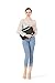 MOSISO Polyester Shoulder Bag Compatible with 14-15 inch Laptop, Pure Black & Pure Blue