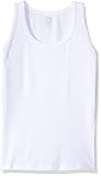 ROunderbum Men's Cotton Compression Tank Top, White, Medium