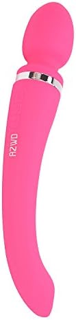 Female Vibrator - Multi-Mode Massage Stick - 10 Mode Vibration - Daily Waterproof &amp; USB Rechargeable - Ergonomically Designed - Medical Grade Silicone - Mini Pink