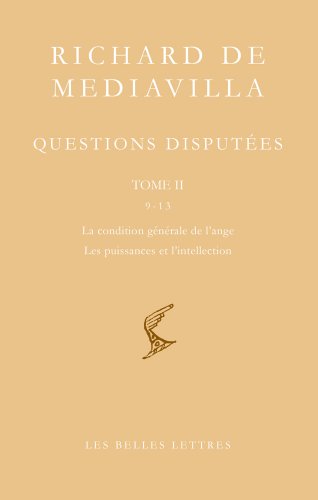 Questions disputées