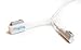 [2-Pack] MagCozy Leash Compatible with The Apple MagSafe to MagSafe 2 Converter, Tether, Never Lose a Pro to Air Adapter Again, Thunderbolt Display (White)