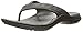 crocs Unisex Modi Sport Flip-Flop, Black/Graphite, 10 M (D) US Men/12 M (B) US Women