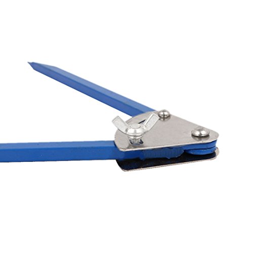 uxcell 8 Inch Metalworking Marking Alloy Divider Caliper Tool Blue