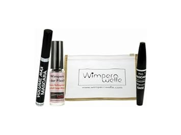 Wimpern in der Flasche - Set 2 - Mascara + Pre Mascara + Wimpern - Wimpernverlängerung * MilleniumHair