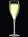 Luigi Bormioli 08959/06 Magnifico 10.75 oz Champagne Flute Set of 6 Clear