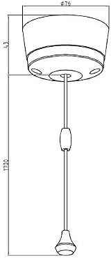 Knightsbridge SN8300 2-Way Pull Cord Switch 10A Bathroom Lighting view 2