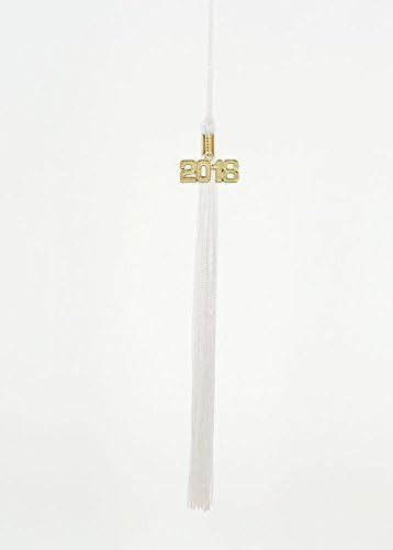 2018 White Graduation Tassel - TASSEL DEPOT Brand - Made in USA