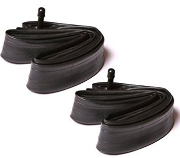 Sunchase 2x 14x1.75-2.125 Bicycle Inner Tube with Schrader Valve (Car Type Valve)