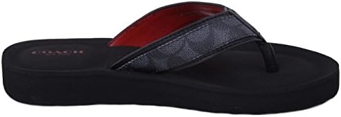 coach judy flip flops size 8