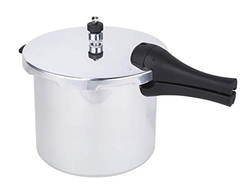 Prestige - Sleek and Simple - Pressure Cooker 6L - Induction Suitable - Aluminium - Silver 47286