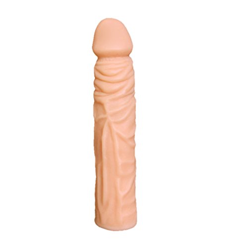 7.7 Inch Reusable Penis Sleeve Cock Sleeves for Big Dick Penis Extender Condoms Penis Enlargement Delaying Ejaculation Sex Products for Men