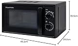 Russell Hobbs 17L Microwave Black 700W 5 Power Levels Defrost 30m RHM1725B view 8