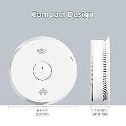 SITERWELL Smoke Detector Carbon Monoxide Detector