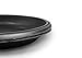 Sapphire USA Decorative Heavy Duty Tray/Saucer (2 Pack) Rustic Medieval/French Country Look, Pot/Planter Base for Indoor/Outdoor Decor Use. Long Lasting, Reusable Light Weight (7 inches, Silver)