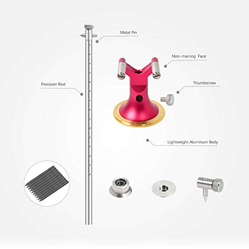 Newkiton Dovetail Jig Wheel Marking Gauge Multi Set, 1 Bearing Wheel