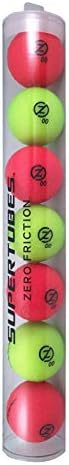 Zero Friction Red/Green Holiday Super Sleeve, Matte Finish Golf Ball Value Pack