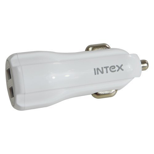 Intex Premium Dual USB Adapter Car Charger in 501 DUCC for Lenovo A7000 Turbo Intex Premium Dual USB Adapter Car Charger in 501 DUCC for Lenovo A7000 Turbo