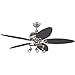 Westinghouse 7234265 Xavier II 52 Inch Ceiling Fan, Brushed Nickel w Gunmetal Accents Finish