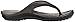 Crocs Unisex Men's and Women's Athens Flip Flops | Adult Sandals, Black/Smoke, 7 US