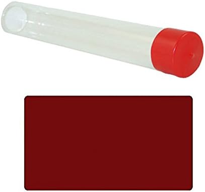 Solid Red TCG Playmat &amp; Playmat Tube - Bundle of 2 Items