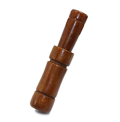 Outdoor Whistle Wooden Hunting Decoy Hunter Brown Oak Wood Blowing Duck Caller