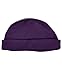 Women's Sold Color Polyester Fleece 3-Piece Winter Set, Purple