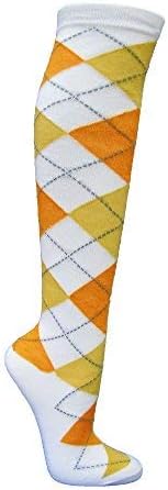Argyle Fashion Women / Ladies Colorful Knee High Socks