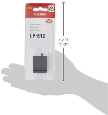 Amazon Com Canon Battery Pack Lp E12 Electronics Camera Photo