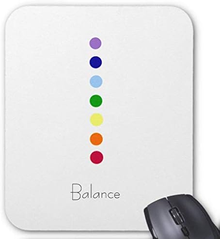 Balance - Simple Chakra Line Mousepad