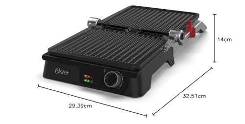 Grill Elétrico Multiuso Inox Oster 2 em 1-127V