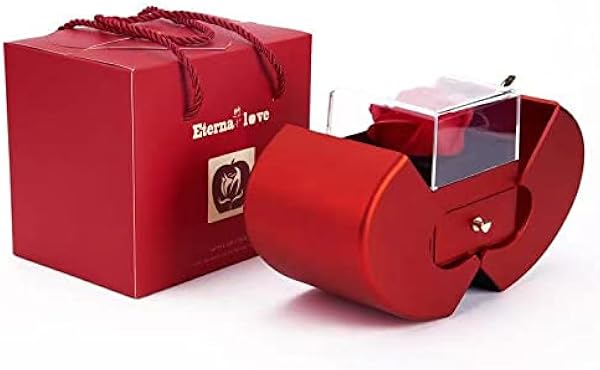 Amazon.com: CYHPQY Preserved Red Real Rose with Openable Apple-Shaped  Storage Box Birthday Gifts for Women. Christmas Romantic Unique Gifts for  Mom Wife Girlfriend Grandma on Anniversary Wedding Day : Home & Kitchen