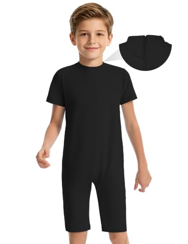 Kids Special Needs Adaptive Clothing for Autism Adaptive Anti-Strip Romper at Amazon