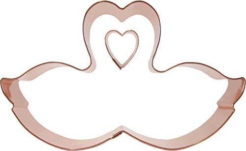 CopperGifts: Double Swan Cookie Cutter with Heart