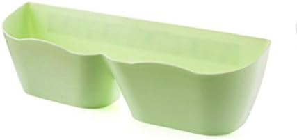 Yuchoi Portable Foam Tape Multifunction Wall Mounted Foam Storage Tape Shoe Rack(Green)